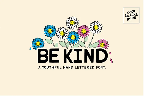 Be kind Font Font Free Download - Itfonts.com