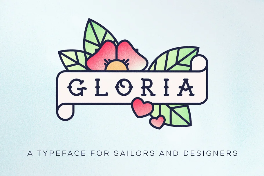 Gloria Typeface Font Free Download - Itfonts.com